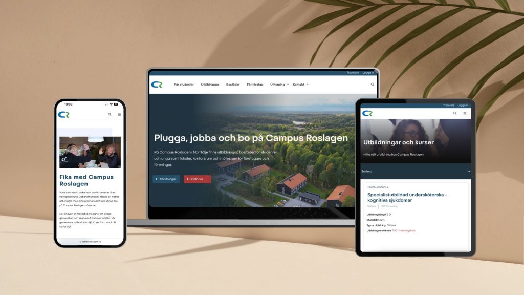 Campus Roslagen AB - ny webb och marknadsansvarig